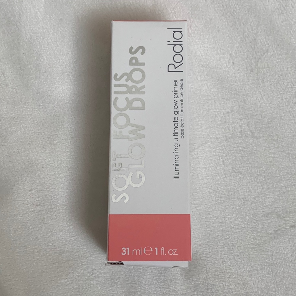 Radial soft focus glow drops